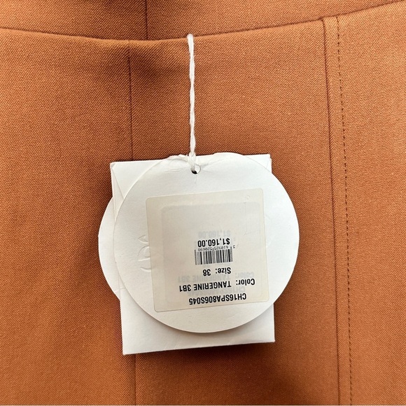 Chloe Women’s Tangerine Trousers Pants New with Tags Size 38 US Medium - Picture 2 of 10